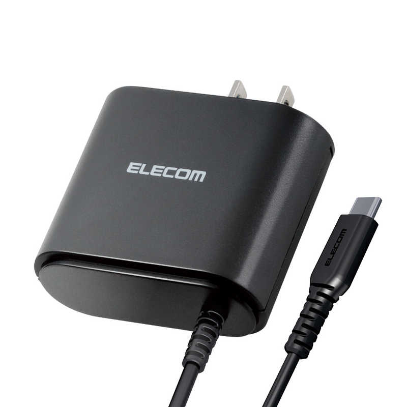 エレコム　ELECOM エレコム　ELECOM スマートフォン用AC充電器 Type-Cケーブル一体型 2.4A出力 1.5m MPA-ACC01XBK ブラック  MPA-ACC01XBK ブラック 