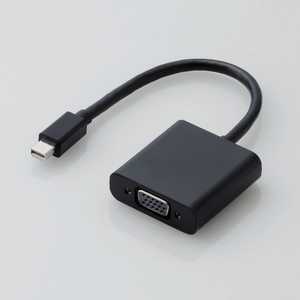 エレコム ELECOM miniDisplayPort変換アダプタ/VGA/ブラック AD-MDPVGAXBK エレコム ELECOM miniDisplayPort変換アダプタ/VGA/ブラック AD-MDPVGAXBK