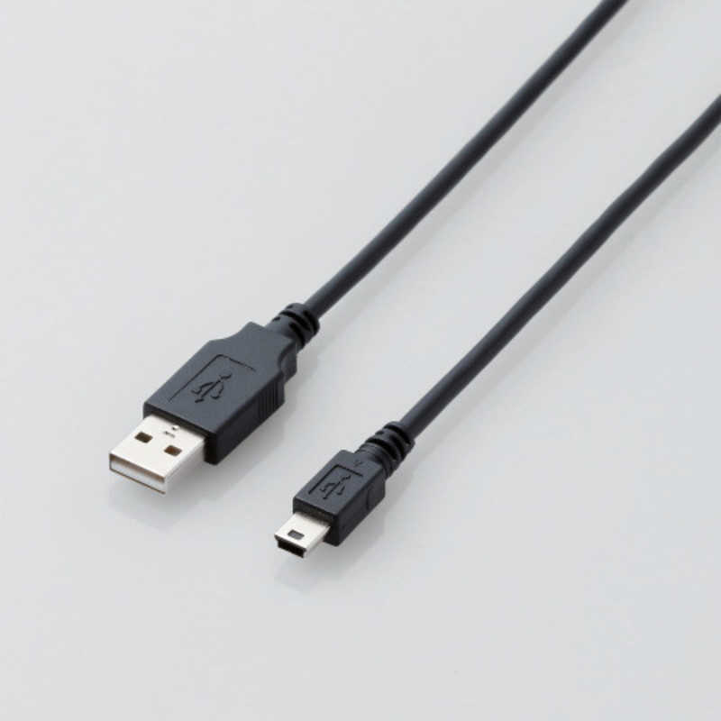 エレコム　ELECOM エレコム　ELECOM USB2.0ケーブル/A-miniBタイプ/ノーマル/0.5m/ブラック U2C-M05XBK U2C-M05XBK