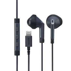 エレコム ELECOM 【アウトレット】ライトニングイヤホン マイク対応 EHP-LF10IMBBK エレコム ELECOM 【アウトレット】ライトニングイヤホン マイク対応 EHP-LF10IMBBK