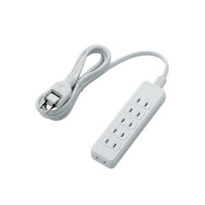 エレコム ELECOM シャッタータップ 6個口 2m ホワイト T-ST02N-2620WH エレコム ELECOM シャッタータップ 6個口 2m ホワイト T-ST02N-2620WH