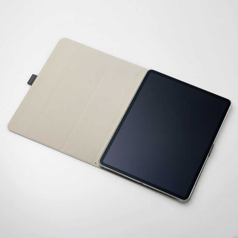 エレコム　ELECOM エレコム　ELECOM iPad Pro 12.9インチ 2018年モデル フラップカバー ソフトレザー 360度回転 TB-A18LWVSMBK ブラック TB-A18LWVSMBK ブラック