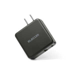エレコム　ELECOM スマートフォン用AC充電器 3.6A出力 おまかせ充電搭載 MPA-ACC07BK ブラック