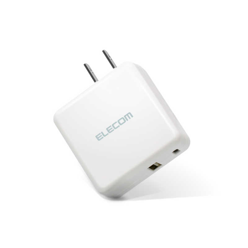 エレコム　ELECOM エレコム　ELECOM スマートフォン用AC充電器 3.6A出力 Type-Cメス1ポート おまかせ充電搭載 MPA-ACC07WH ホワイト MPA-ACC07WH ホワイト