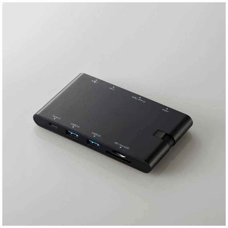 エレコム ELECOM Type-Cドッキングステーション PD対応 LANポート付 ブラック DST-C05BK の通販 |  カテゴリ：パソコン・周辺機器・プリンター | エレコム ELECOM 家電通販のコジマネット - 全品代引き手数料無料