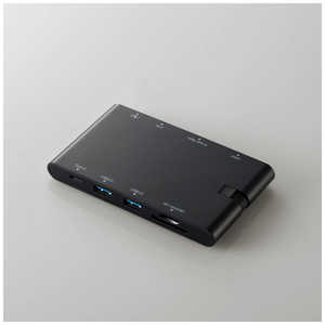エレコム ELECOM Type-Cドッキングステーション PD対応 LANポート付 ブラック DST-C05BK エレコム ELECOM Type-Cドッキングステーション PD対応 LANポート付 ブラック DST-C05BK
