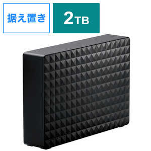 エレコム　ELECOM 外付けHDD ブラック [据え置き型 2TB] SGD-MX020UBK