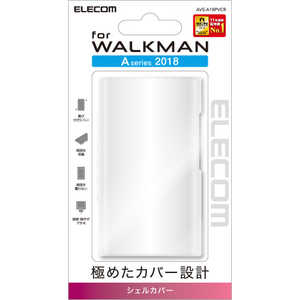 エレコム　ELECOM Walkman A 2018 NW-A50シリーズ対応 シェルカバー AVS-A18PVCR クリア