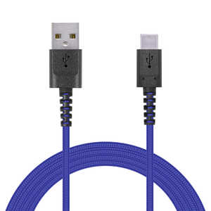 エレコム　ELECOM スマートフォン用USBケーブル USB(A-C) 認証品 高耐久 2.0m ブルー MPA-ACS20NBU