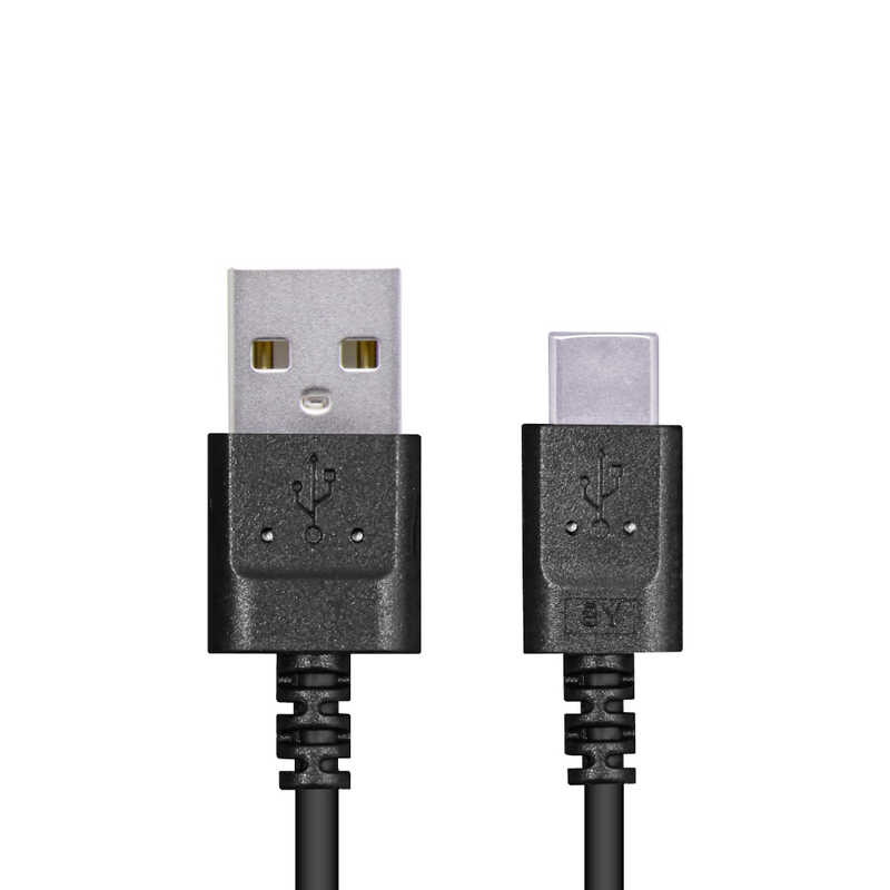 エレコム　ELECOM エレコム　ELECOM スマートフォン用USBケーブル USB(A-C) 認証品 スリムカラフル 0.3m ブラック MPA-ACXCL03NBK MPA-ACXCL03NBK