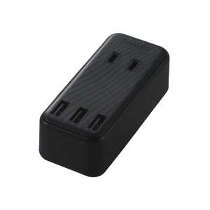 エレコム ELECOM USBタップ USBメス×3 AC×2 直挿シ ケーブル無 2.4A MOT-U08-23BK ブラック エレコム ELECOM USBタップ USBメス×3 AC×2 直挿シ ケーブル無 2.4A MOT-U08-23BK ブラック
