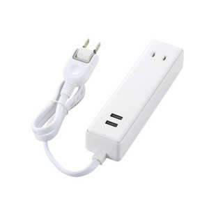 エレコム ELECOM USBタップ USBメス×2 AC×2 ケーブル60cm 2.4A MOT-U09-2206WH ホワイト エレコム ELECOM USBタップ USBメス×2 AC×2 ケーブル60cm 2.4A MOT-U09-2206WH ホワイト
