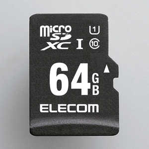 エレコム　ELECOM microSDXCカード/車載用/MLC/UHS-I/64GB MF-CAMR064GU11A