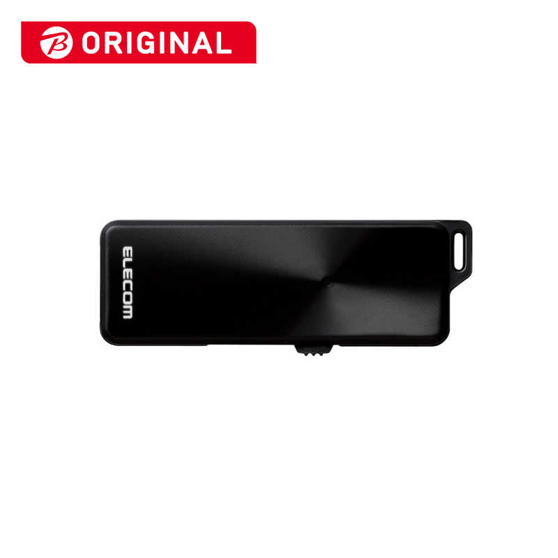 エレコム　ELECOM エレコム　ELECOM USBメモリー【ビックカメラグループオリジナル】[32GB/USB3.1/スライド式]セキュリティ機能対応 MF-BHU3032GBK ブラック MF-BHU3032GBK ブラック