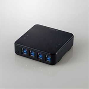 エレコム　ELECOM USB切替器/USB3.0/PC側4ポート/接続機器4ポート U3SW-T4