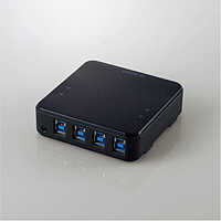 エレコム ELECOM USB切替器/USB3.0/PC側2ポート/接続機器4ポート