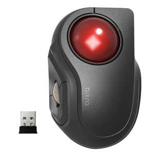 エレコム ELECOM マウス トラックボール [光学式 /5ボタン /USB /無線(ワイヤレス)] MMT2DRSBK