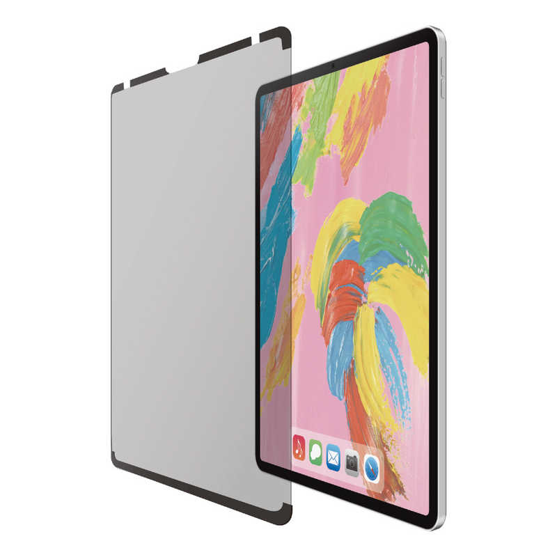 エレコム　ELECOM エレコム　ELECOM iPad Pro 12.9インチ 2018年モデル用のぞき見防止フィルタ ナノサクション 360度 TB-A18LFLNSPF4 TB-A18LFLNSPF4