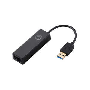 エレコム　ELECOM 0.10m[USB-A オス→メス LAN]3.0変換ゲｰミングアダプタ EDC-G01