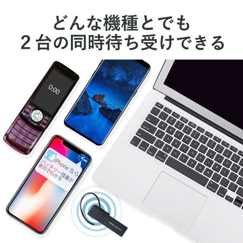 エレコム　ELECOM エレコム　ELECOM Bluetoothヘッドセット/HS30シリーズ/Type-C端子/ブラック LBT-HSC20MPBK LBT-HSC20MPBK