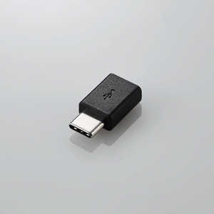 エレコム　ELECOM USB変換アダプタ microBメス-Cオス ブラック MPA-XMBFCMADNBK