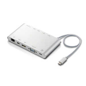 エレコム　ELECOM PD対応 充電用Type-C1ポート 多機能タイプ DST-C08SV