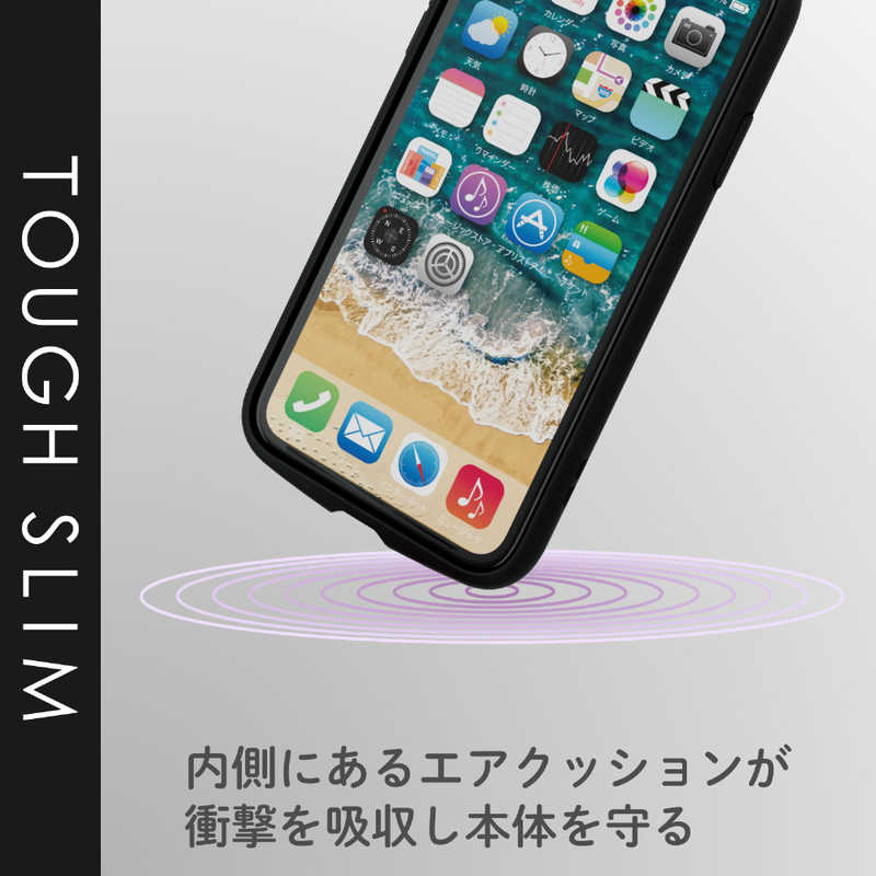 エレコム　ELECOM エレコム　ELECOM iPhone 11 6.1インチ対応 TOUGH SLIM LITE ベージュ PM-A19CTSLBE PM-A19CTSLBE