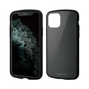 エレコム　ELECOM iPhone 11 Pro 5.8インチ TOUGH SLIM LITE ブラック PM-A19BTSLBK