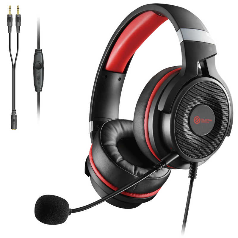 エレコム　ELECOM エレコム　ELECOM ゲーミングヘッドセット φ3.5mmミニプラグ/ヘッドバンドタイプ HS-G60BK HS-G60BK