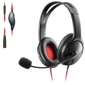 エレコム ELECOM 両耳ゲーミングヘッドセット PS4 Switch対応 ブラック HSGM20BK リョウミミオーバーヘッド
