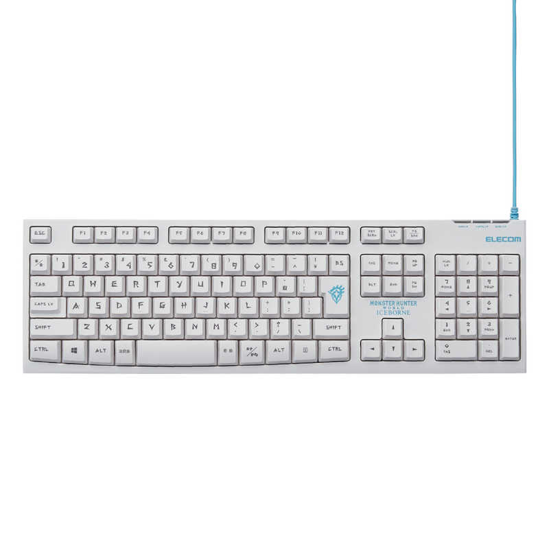 エレコム ELECOM MHW:アイスボーン有線キーボード TK-MHW02WH の通販