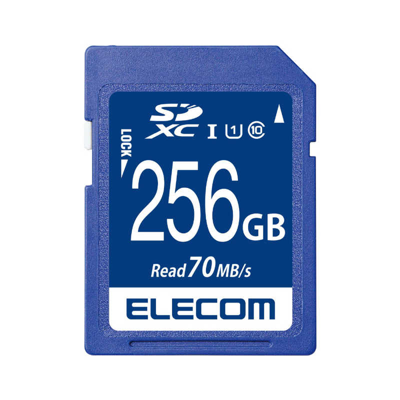 エレコム　ELECOM エレコム　ELECOM SDXCカード MF-FSU11R_XCシリーズ (256GB/Class10) MF-FS256GU11R MF-FS256GU11R
