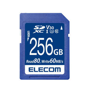 쥳 ELECOM SDXC MF-FSU13V3R_XC꡼ (256GB/Class10) MF-FS256GU13V3R