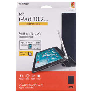 エレコム　ELECOM iPad 10.2インチ用 ハｰドフラップケｰス スリｰプ対応 TB-A19RPVFBK ブラック