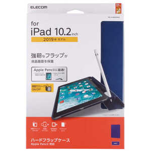 エレコム　ELECOM iPad 10.2インチ用 ハｰドフラップケｰス スリｰプ対応 TB-A19RPVFNV ネイビｰ