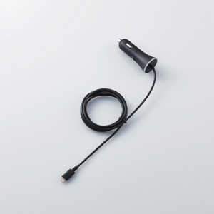 エレコム ELECOM シガーチャージャー 150cm 2.4A インジケーター付 ブラック MPA-CCL01BK エレコム ELECOM シガーチャージャー 150cm 2.4A インジケーター付 ブラック MPA-CCL01BK