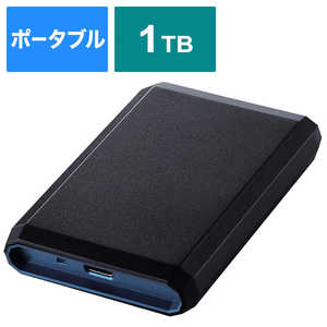 エレコム ELECOM 外付けSSD ESD-EGURシリーズ ブルー [ポータブル型 /1TB] ESDEG1000GBUR