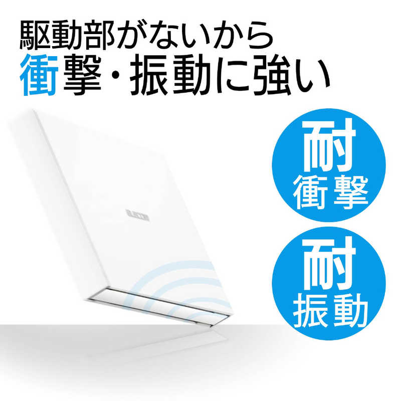 エレコム　ELECOM エレコム　ELECOM 外付ケSSD ポータブル USB3.1(Gen1)対応 1TB ESD-EJ1000GWH ホワイト ESD-EJ1000GWH ホワイト