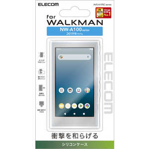 エレコム　ELECOM Walkman A 2019 NW-A100シリーズ対応シリコンケース クリア AVS-A19SCCR