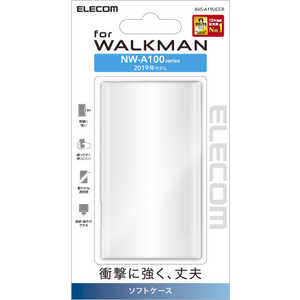 エレコム　ELECOM Walkman A 2019 NW-A100シリーズ対応ソフトケース クリア AVS-A19UCCR