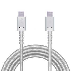 エレコム　ELECOM USB(C-C) 高耐久 Power Delivery対応 2.0m ホワイト MPA-CCS20PNWH