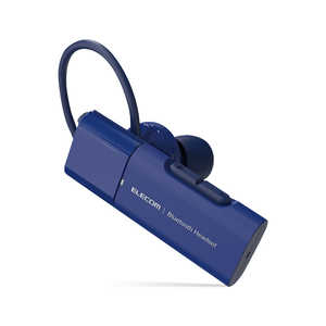 エレコム　ELECOM ヘッドセット[ワイヤレス(Bluetooth)/片耳/イヤフックタイプ] LBT-HSC10MPBU ブルｰ