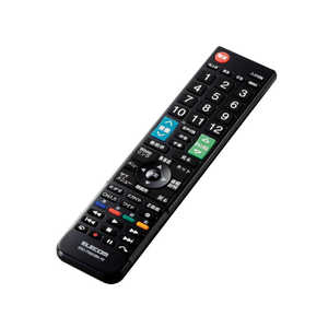 エレコム ELECOM かんたんTVリモコン第2弾 日立・Wooo用 ブラック ERC-TV02XBK-HI