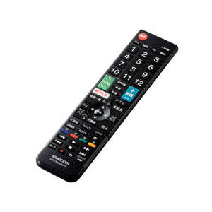 エレコム ELECOM かんたんTVリモコン第2弾 パナソニック・ビエラ用 ブラック ERC-TV02XBK-PA エレコム ELECOM かんたんTVリモコン第2弾 パナソニック・ビエラ用 ブラック ERC-TV02XBK-PA