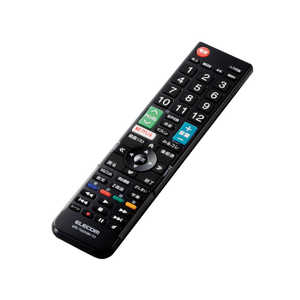 エレコム ELECOM かんたんTVリモコン第2弾 東芝・レグザ用 ブラック ERC-TV02XBK-TO エレコム ELECOM かんたんTVリモコン第2弾 東芝・レグザ用 ブラック ERC-TV02XBK-TO