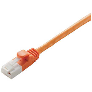 エレコム　ELECOM エレコム LANケーブル CAT6対応 EU RoHS指令準拠 爪折れ防止 20m オレンジ LDGPTDR20RS