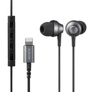 エレコム ELECOM 【アウトレット】ステレオイヤホン カナル型 Lightning マイク対応 Fast Music LFS12C φ10.0mm 高耐久ケーブル ブラック EHP-LFS12CMBK エレコム ELECOM 【アウトレット】ステレオイヤホン カナル型 Lightning マイク対応 Fast Music LFS12C φ10.0mm 高耐久ケーブル ブラック EHP-LFS12CMBK