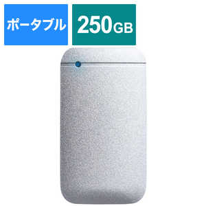 エレコム　ELECOM 外付けSSD USB-C+USB-A接続 PS4対応 ESD-EF0250GSVRシルバｰ [ポｰタブル型 /250GB]