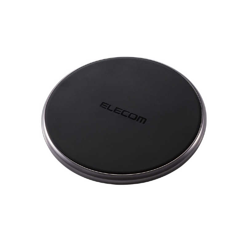 エレコム　ELECOM エレコム　ELECOM Qi規格対応ワイヤレス充電器 10W 5W Type-C入力 卓上タイプ ブラック W-QA14BK W-QA14BK