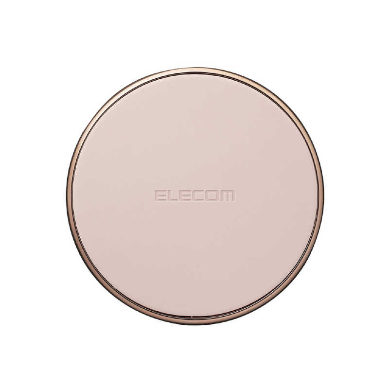 エレコム　ELECOM エレコム　ELECOM Qi規格対応ワイヤレス充電器 10W 5W Type-C入力 卓上タイプ ゴールド W-QA14GD W-QA14GD